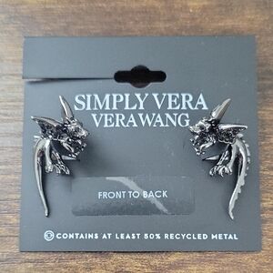 Simply Vera Vera Wang Dragon Earrings